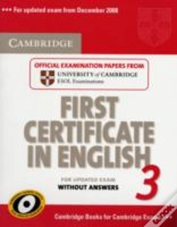 Capa do artigo Cambridge First Certificate In English 3 For Updated Exam Student'S Book Without Answers