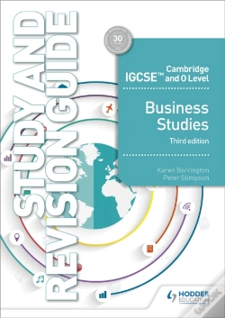 Capa do artigo Cambridge Igcse And O Level Business Studies Study And Revision Guide 3rd Edition