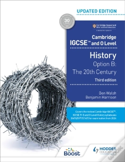 Capa do artigo Cambridge Igcse And O Level History 3rd Edition: Option B: The 20th Century