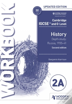 Capa do artigo Cambridge Igcse And O Level History Workbook 2a - Depth Study: Russia, 1905â€“41 2nd Edition
