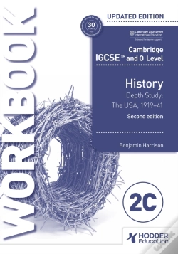 Capa do artigo Cambridge Igcse And O Level History Workbook 2c - Depth Study: The United States, 1919â€“41 2nd Edition