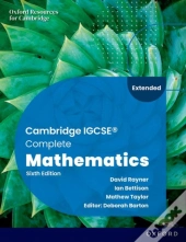 Cambridge Igcse Complete Mathematics Extended: Student Book Sixth Edition
