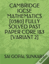 Cambridge Igcse Mathematics (0580) Fully Solved Past Paper Core 1&3 (Variant 2)