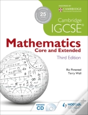 Capa do artigo Cambridge Igcse Mathematics Core And Extended 3ed + Cd