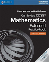 Cambridge Igcseâ„¢ Mathematics Extended Practice Book