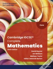 Capa do artigo Cambridge Igcsea(R) Complete Mathematics Core: Student Book Sixth Edition