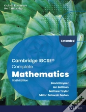 Capa do artigo Cambridge Igcsea(R) Complete Mathematics Extended: Student Book Sixth Edition