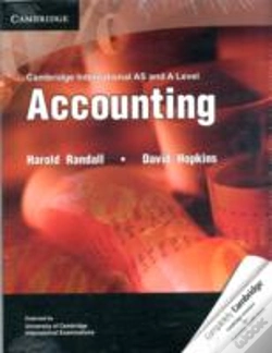 Capa do artigo Cambridge International As And A Level Accounting Textbook