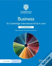 Capa do artigo Cambridge International As & A Level Business Coursebook With Digital Access (2 Years)