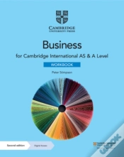 Capa do artigo Cambridge International As & A Level Business Workbook With Digital Access (2 Years)