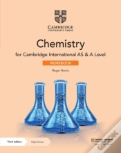 Capa do artigo Cambridge International As & A Level Chemistry Workbook With Digital Access (2 Years)