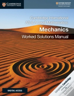 Capa do artigo Cambridge International As & A Level Mathematics Mechanics Worked Solutions Manual With Cambridge Elevate Edition