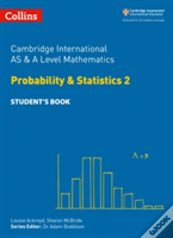 Capa do artigo Cambridge International As & A Level Mathematics Probability And Statistics 2 Studentâ€™S Book