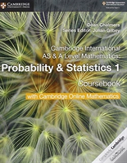 Capa do artigo Cambridge International As & A Level Mathematics Probability & Statistics 1 Coursebook With Cambridge Online Mathematics (2 Years)