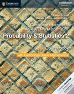 Capa do artigo Cambridge International As & A Level Mathematics: Probability & Statistics 2 Coursebook With Cambridge Online Mathematics (2 Years)