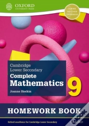 Capa do artigo Cambridge Lower Secondary Complete Mathematics 9: Homework Book - Pack Of 15 (Second Edition)
