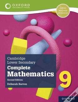 Capa do artigo Cambridge Lower Secondary Complete Mathematics 9: Student Book (Second Edition)