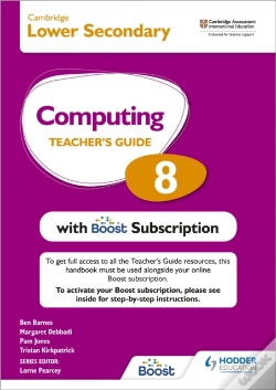 Capa do artigo Cambridge Lower Secondary Computing 8 Teacher'S Guide With Boost Subscription
