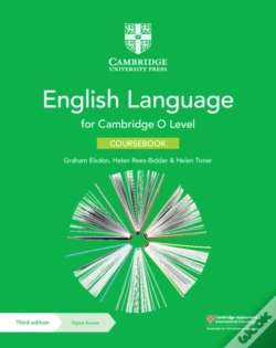 Capa do artigo Cambridge O Level English Language Coursebook With Digital Access (2 Years)