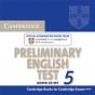 Cambridge Preliminary English Test 5 Audio Cd Set - Preview