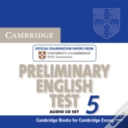 Capa do artigo Cambridge Preliminary English Test 5 Audio Cd Set
