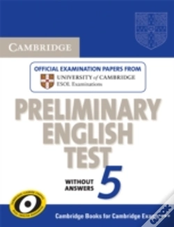 Capa do artigo Cambridge Preliminary English Test 5 Student'S Book