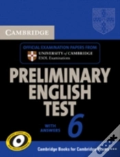 Capa do artigo Cambridge Preliminary English Test 6 Self Study Pack (Student