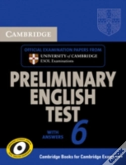 Capa do artigo Cambridge Preliminary English Test 6 Self Study Pack (Student'S Book With Answers And Audio Cds (2))