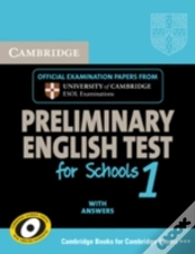 Capa do artigo Cambridge Preliminary English Test For Schools 1 Self-Study Pack (Student