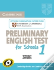 Capa do artigo Cambridge Preliminary English Test For Schools 1 Student