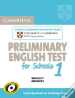 Capa do artigo Cambridge Preliminary English Test For Schools 1 Student'S Book Without Answers