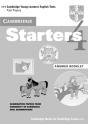 Cambridge Starters 4 Answer Booklet - Preview