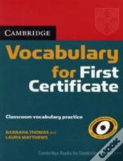 Capa do artigo Cambridge Vocabulary For First Certificate Edition Without Answers