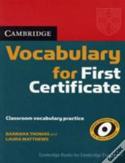 Capa do artigo Cambridge Vocabulary For First Certificate Edition Without Answers