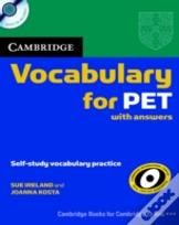 Cambridge Vocabulary For Pet Edition With Answers And Audio Cd