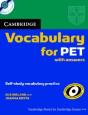 Cambridge Vocabulary For Pet Edition With Answers And Audio Cd - Preview