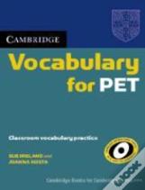Cambridge Vocabulary For Pet Edition Without Answers