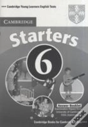 Capa do artigo Cambridge Young Learners English Tests 6 Starters Answer Booklet