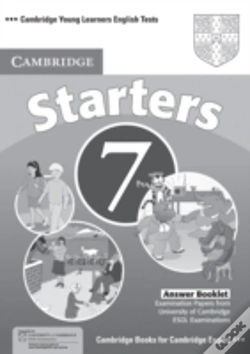 Capa do artigo Cambridge Young Learners English Tests 7 Starters Answer Booklet