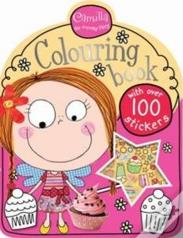 Camila, a fada dos cupcakes - Livro de Pintar com Autocolantes