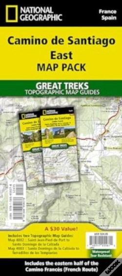 Capa do artigo Camino De Santiago East Map Map Pack Bundle
