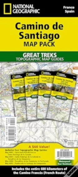 Capa do artigo Camino De Santiago Map Map Pack Bundle