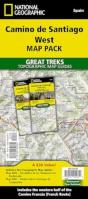 Camino De Santiago West Map Map Pack Bundle - Preview