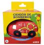 Camion De Bomberos Libro De Tela Para Bebes - Preview