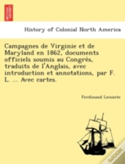 Capa do artigo Campagnes De Virginie Et De Maryland En