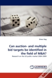 Capa do artigo Can Auction- And Multiple Bid Targets Be Identified In The Field Of M&A?