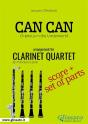 Can Can - Clarinet Quartet Score & Parts - Preview