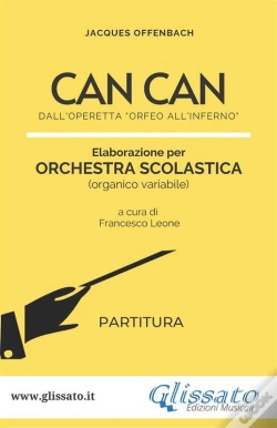 Capa do artigo Can Can - Orchestra Scolastica (Partitura)
