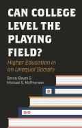 Can College Level The Playing Field?