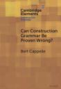 Can Construction Grammar Be Proven Wrong? - Preview